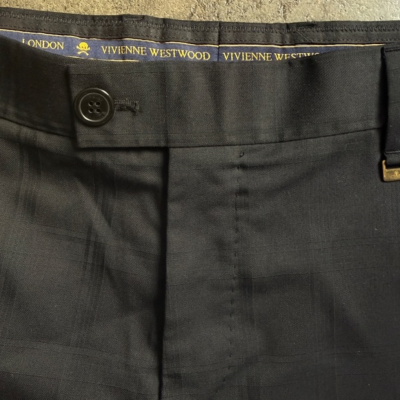Vivienne Westwood 2011 New Cropped Wool Vivienne Pants w/ Tartan Pattern - Picture 8 of 12
